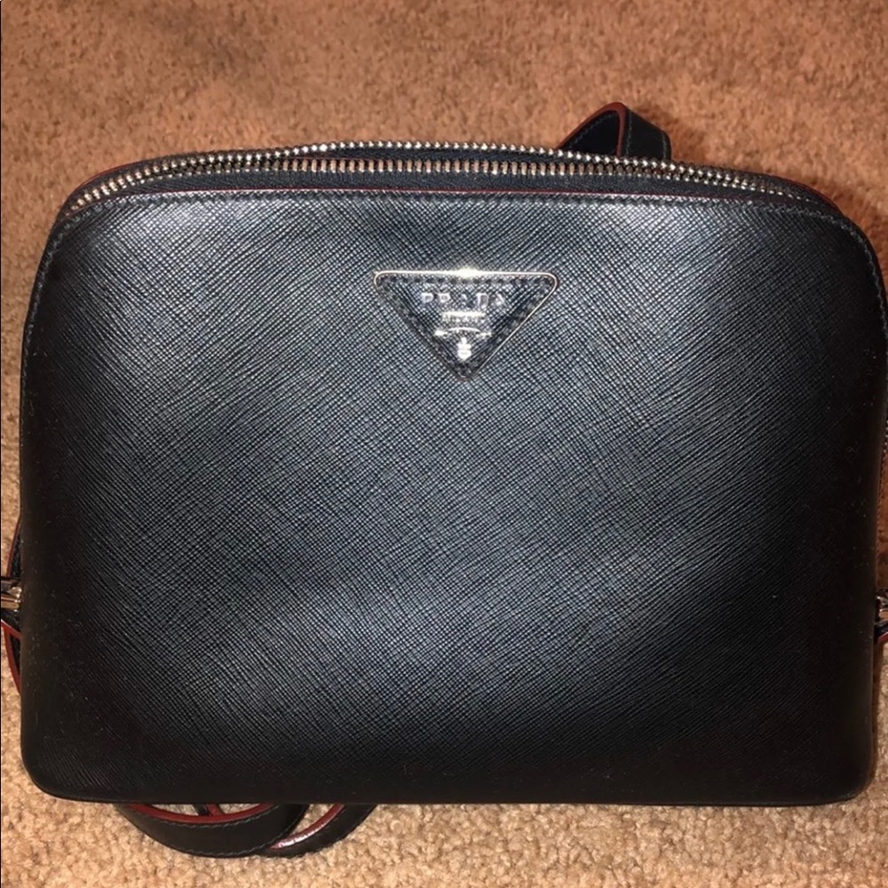 SOLD on Mercari. Prada Saffiano Lux Promenade Backpack